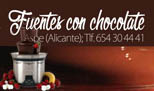 Fuentes con Chocolate