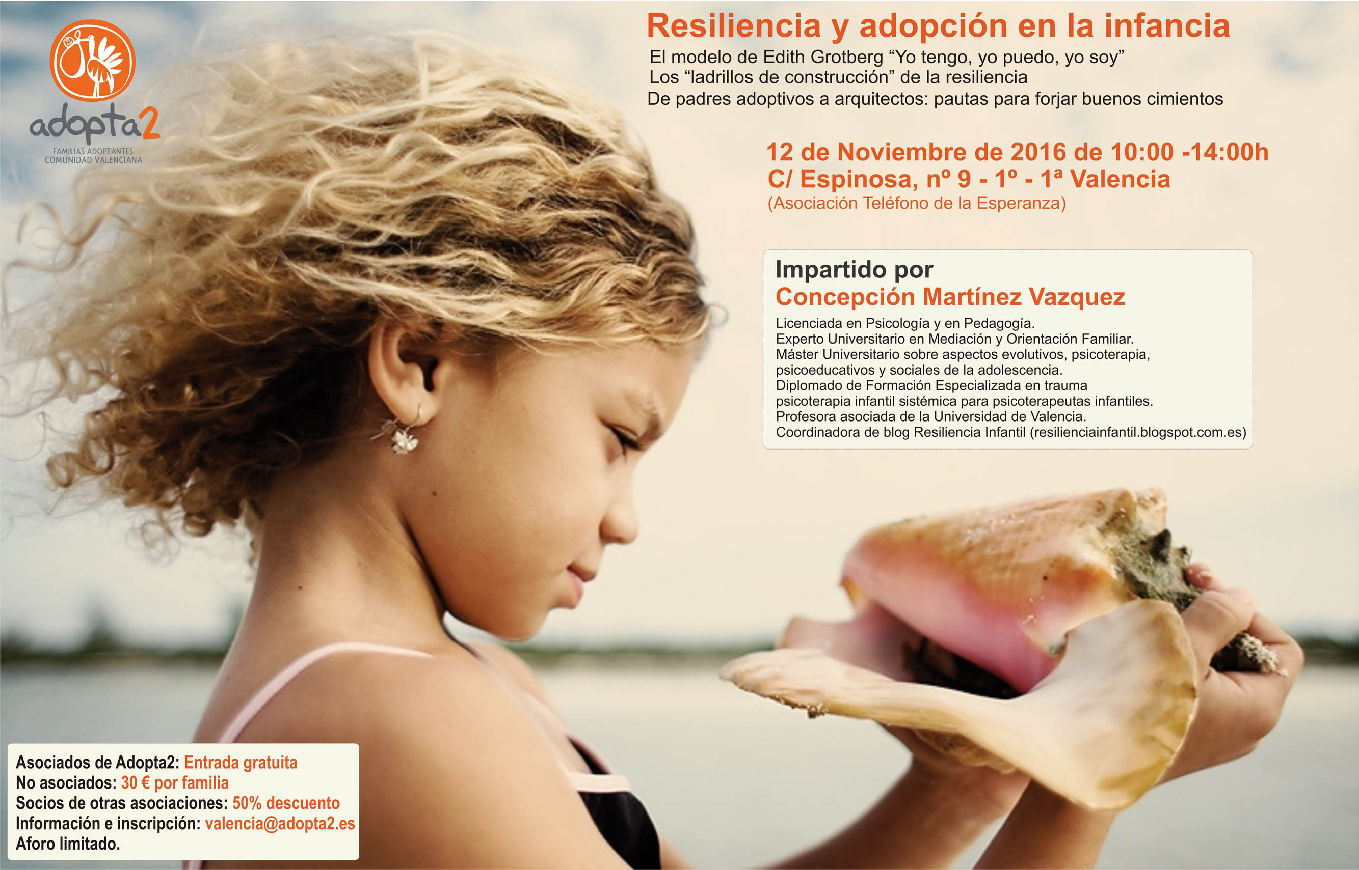 Taller Resiliencia y Adopción en la Infancia